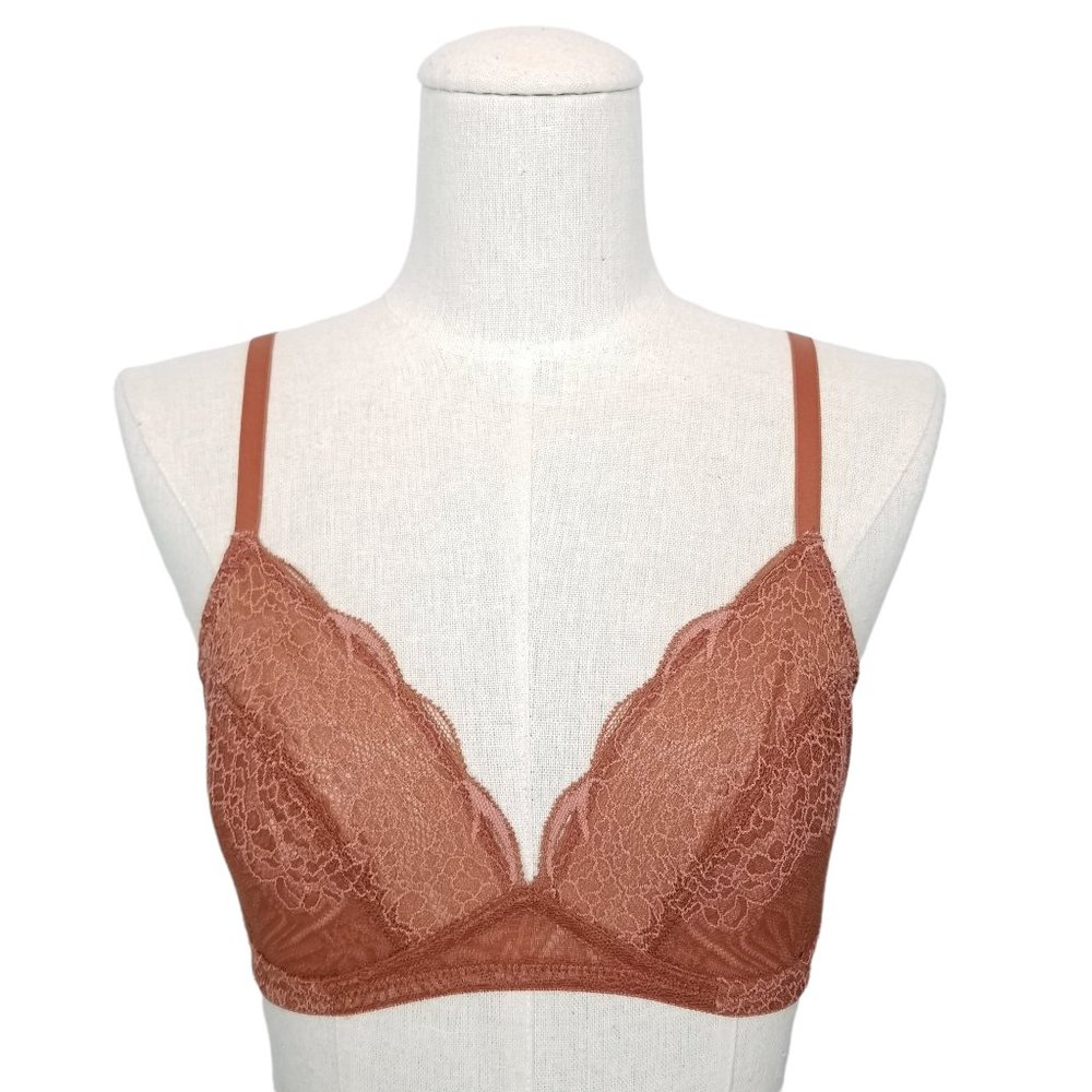 Madewell Camilla Lace Bralette Sz Small